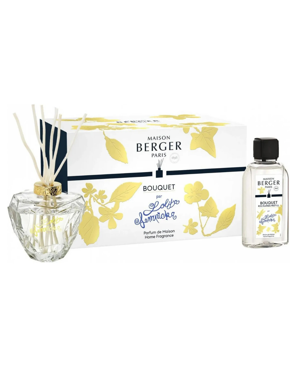 Zestaw Patyczki Zapachowe Lolita Premium Maison Berger Paris + Olejek Zapachowy „Lolita” 200ml