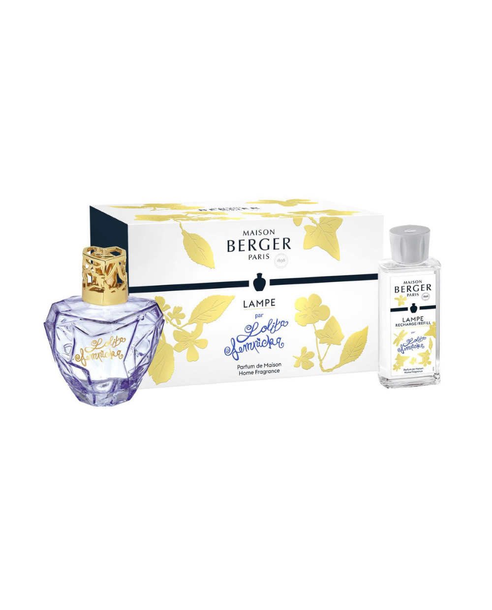 Zestaw Fioletowa Lampa Katalityczna Maison Berger Paris Lolita + Olejek Zapachowy „Lolita” 250ml