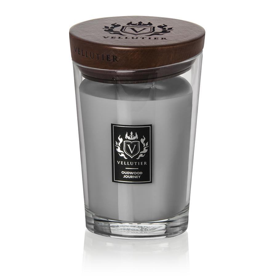 Duża świeca Vellutier – Oudwood Journey