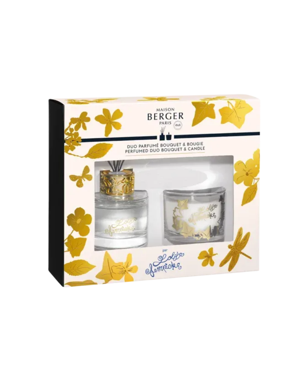 Zestaw DUO MINI Patyczki Zapachowe Lolita + świeca
